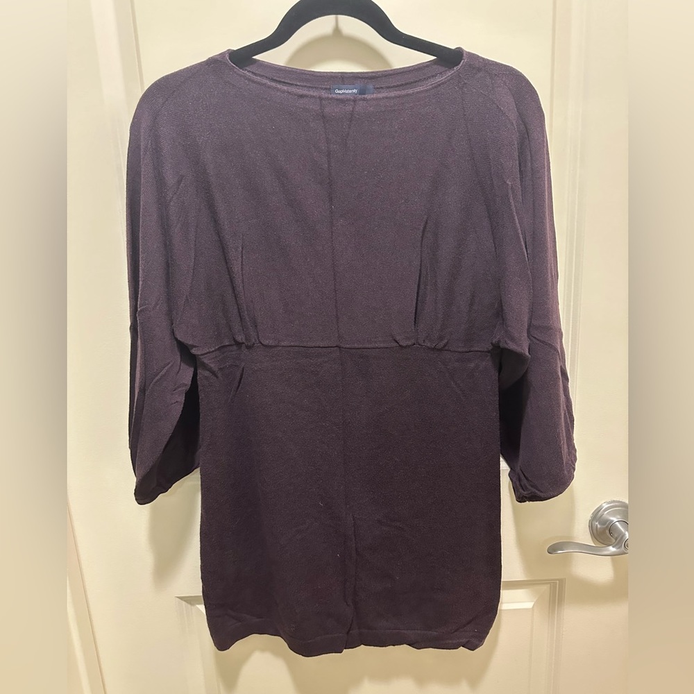 Gap Maternity Cotton/Cashmere Blend Maternity Sweater sz S